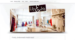 Desktop Screenshot of lilyandiris.com